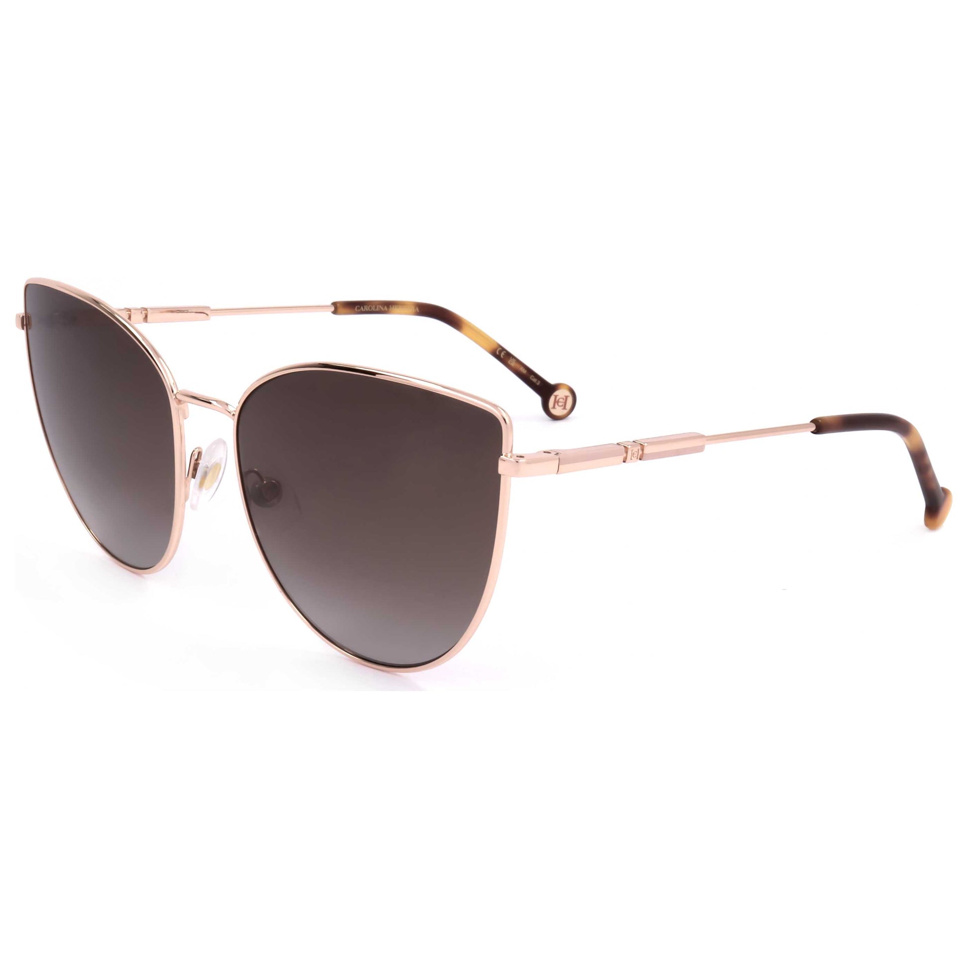 Front view of Carolina Herrera Women's Sunglasses HER0138-S-DDB-59