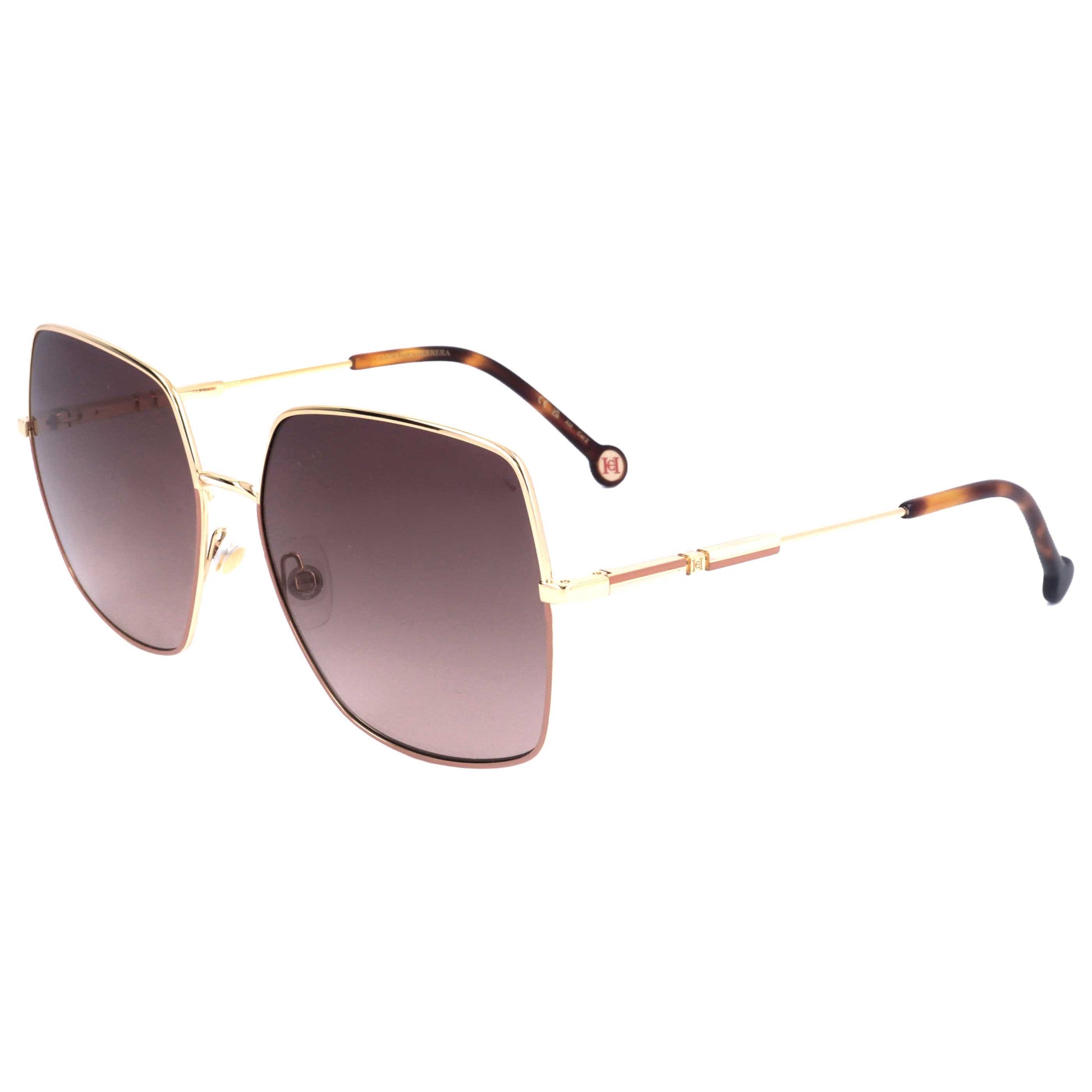 Front view of Carolina Herrera Women's Sunglasses HER0139-S-BKU-60
