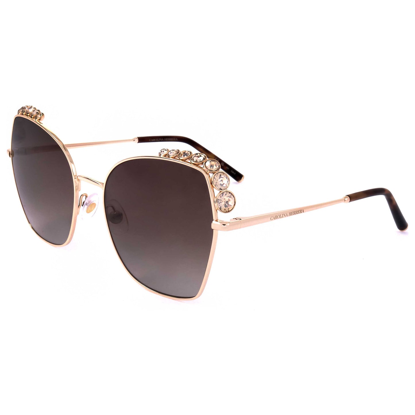 Front view of Carolina Herrera Women's Sunglasses HER0145-S-000-59