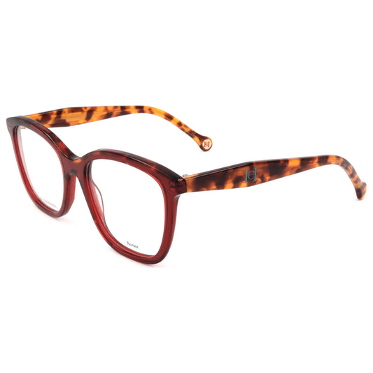 Front view of Carolina Herrera Women's Opticals HER0146-YDC-52