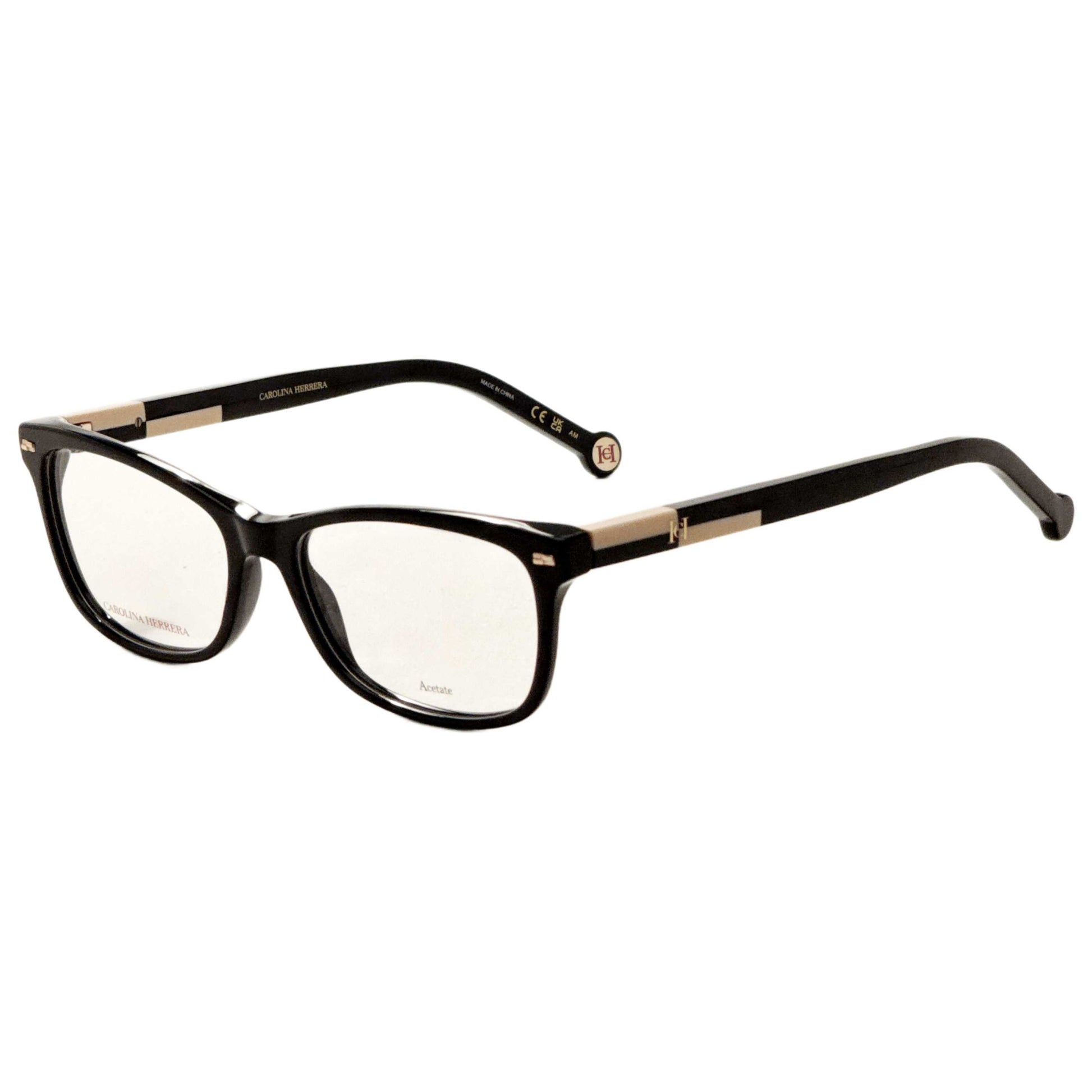 Front view of Carolina Herrera Women's Opticals HER0160-KDX-54