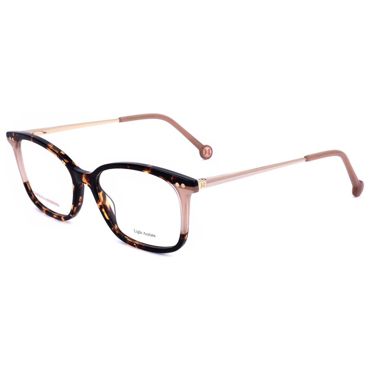 Front view of Carolina Herrera Women's Eyeglasses HER0167-XLT-53