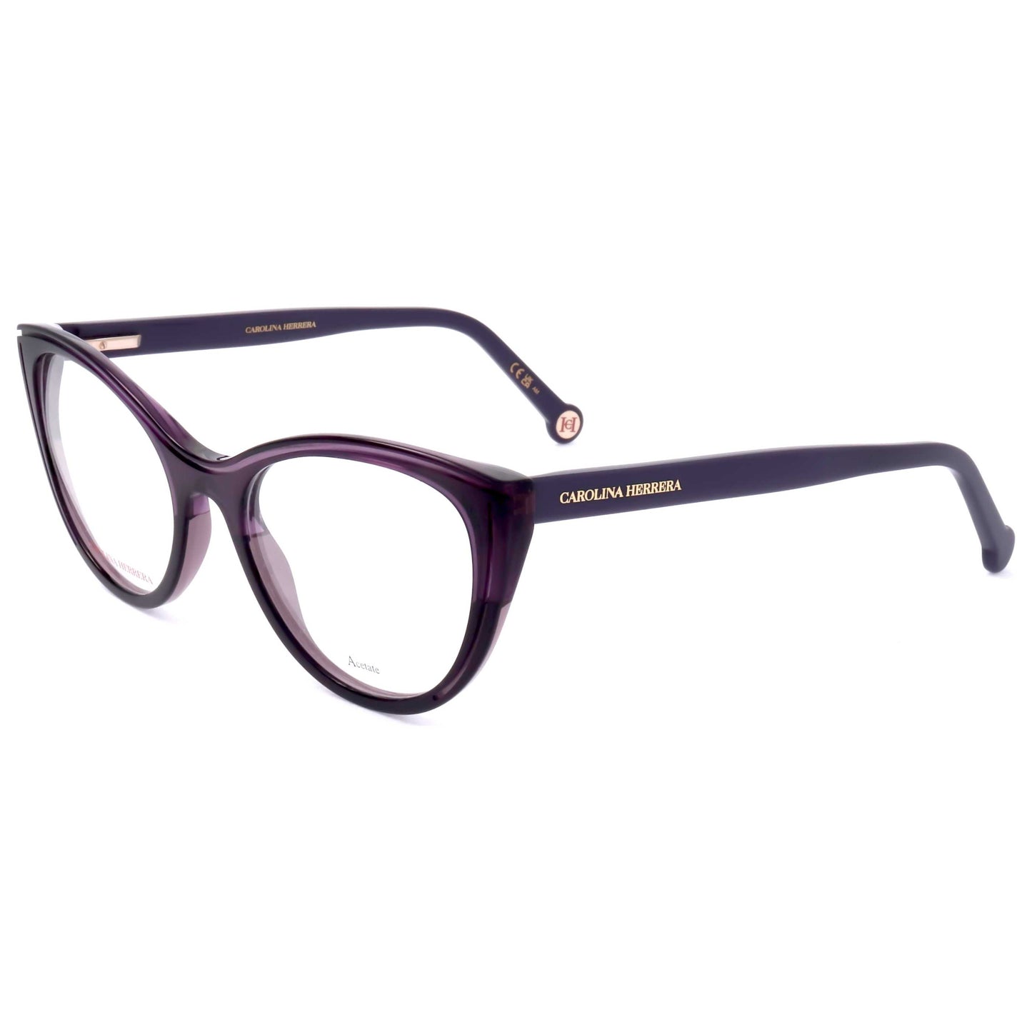 Front view of Carolina Herrera Women's Eyeglasses HER0171-MW2-53