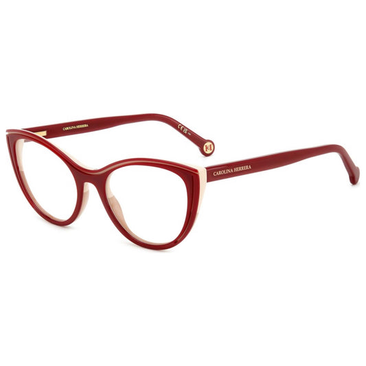 Front view of Carolina Herrera Women's Eyeglasses HER0171-R9S-53