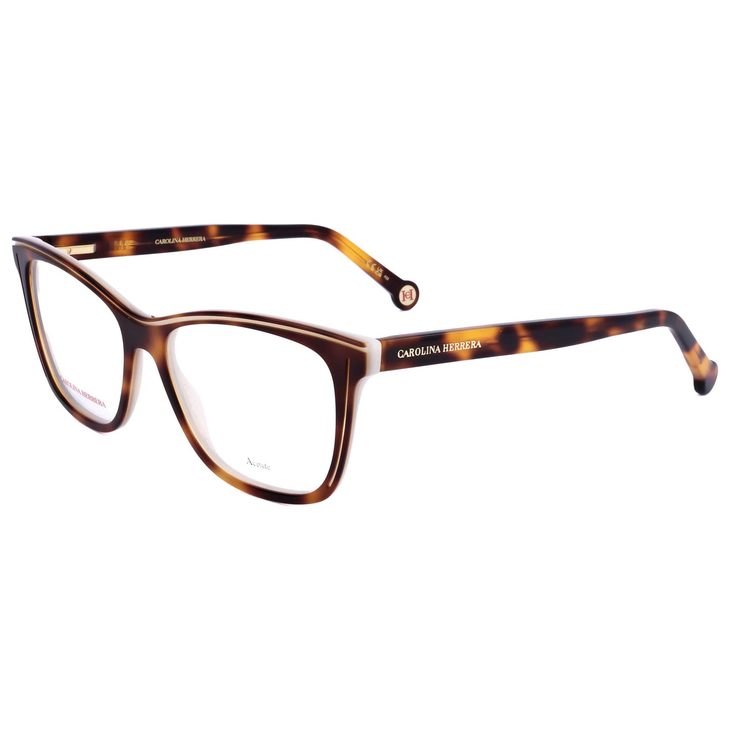 Front view of Carolina Herrera Women's Eyeglasses HER0172-C9K-53