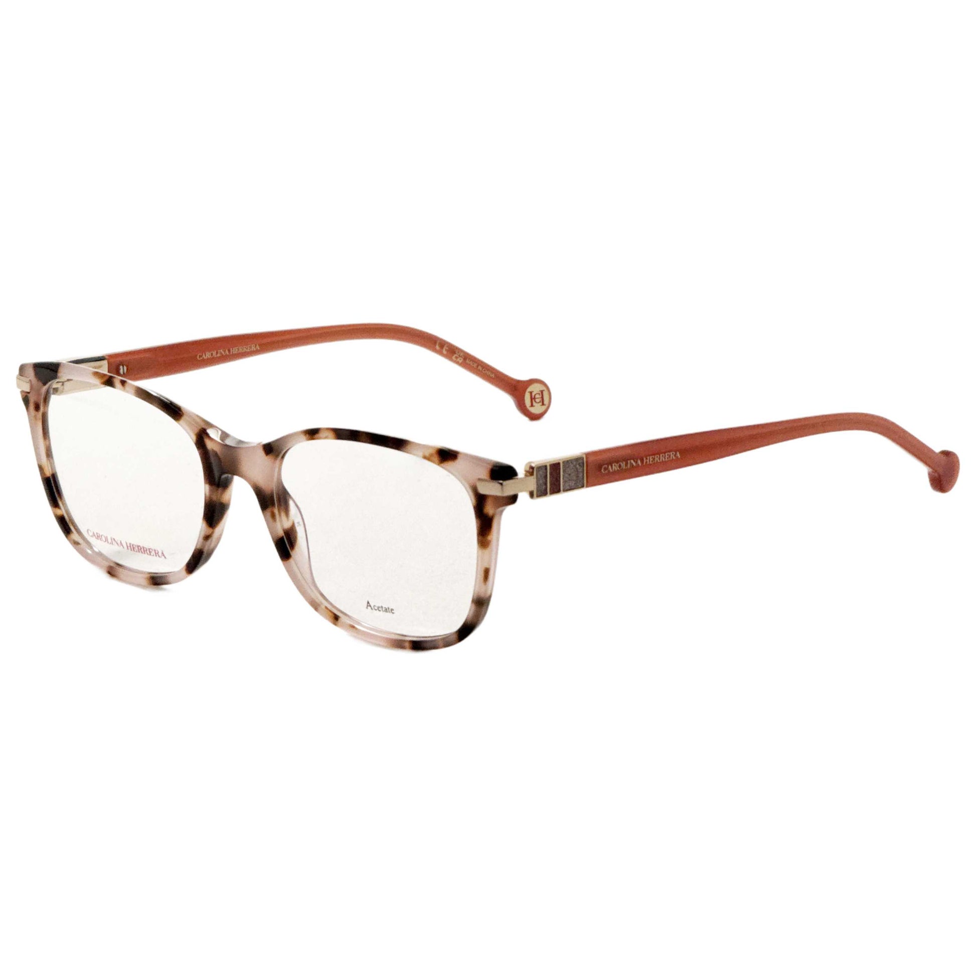 Front view of Carolina Herrera Women's Opticals HER0201-H4V-53