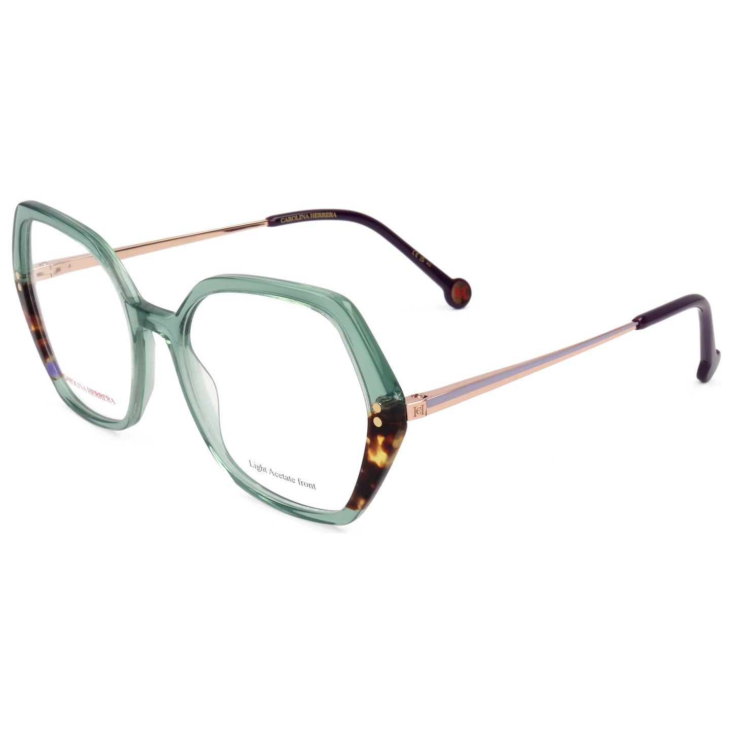 Front view of Carolina Herrera Women's Opticals HER0205-XGW-53