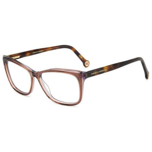 Front view of Carolina Herrera Women's Eyeglasses HER0208-NUX-53