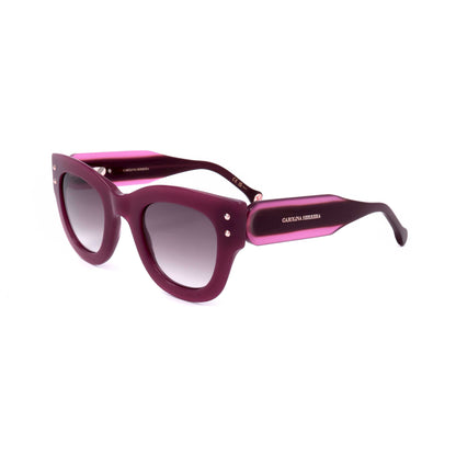 Front view of Carolina Herrera Women's Sunglasses HER0222S-0QHO-DG