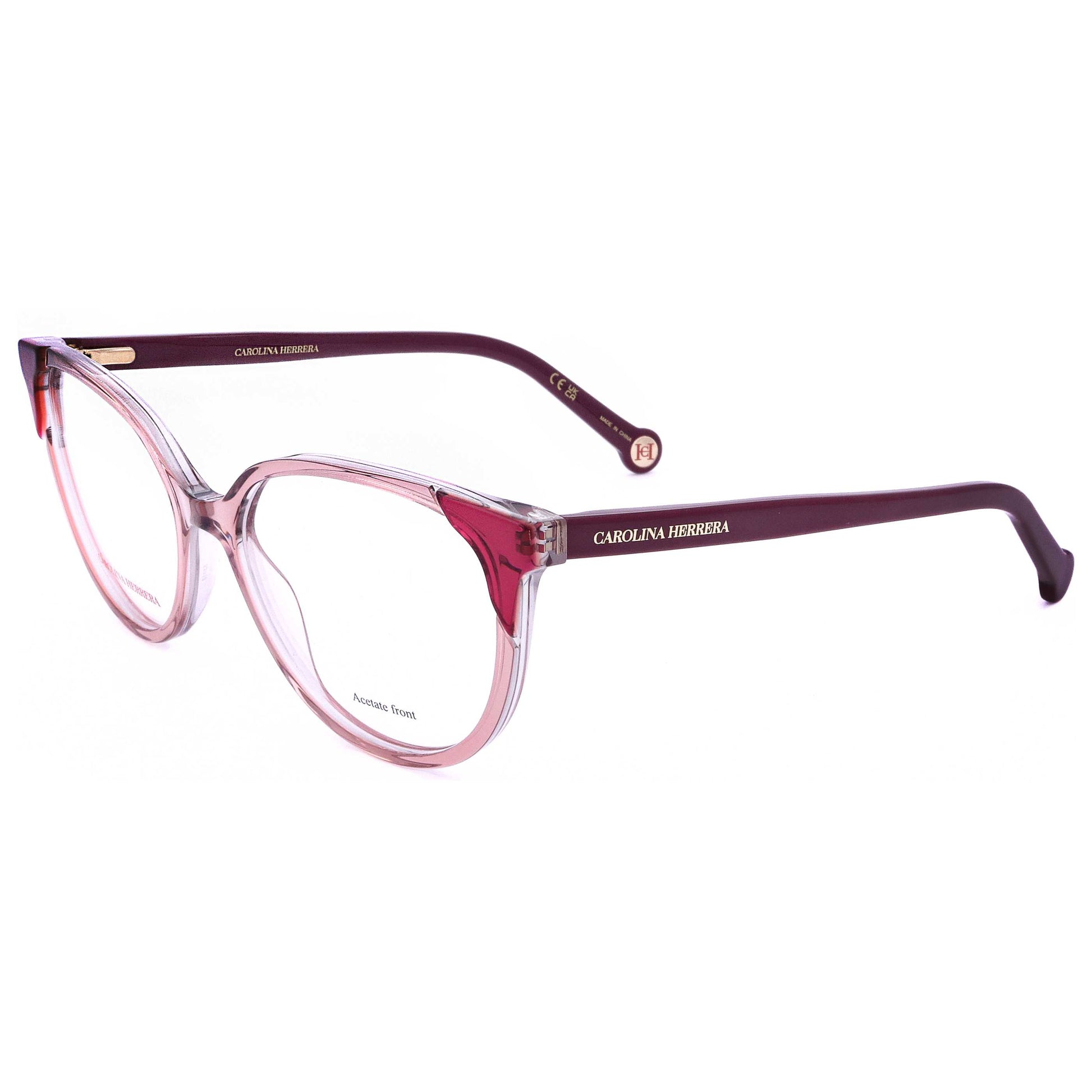 Front view of Carolina Herrera Women's Eyeglasses HER0282-35J-53