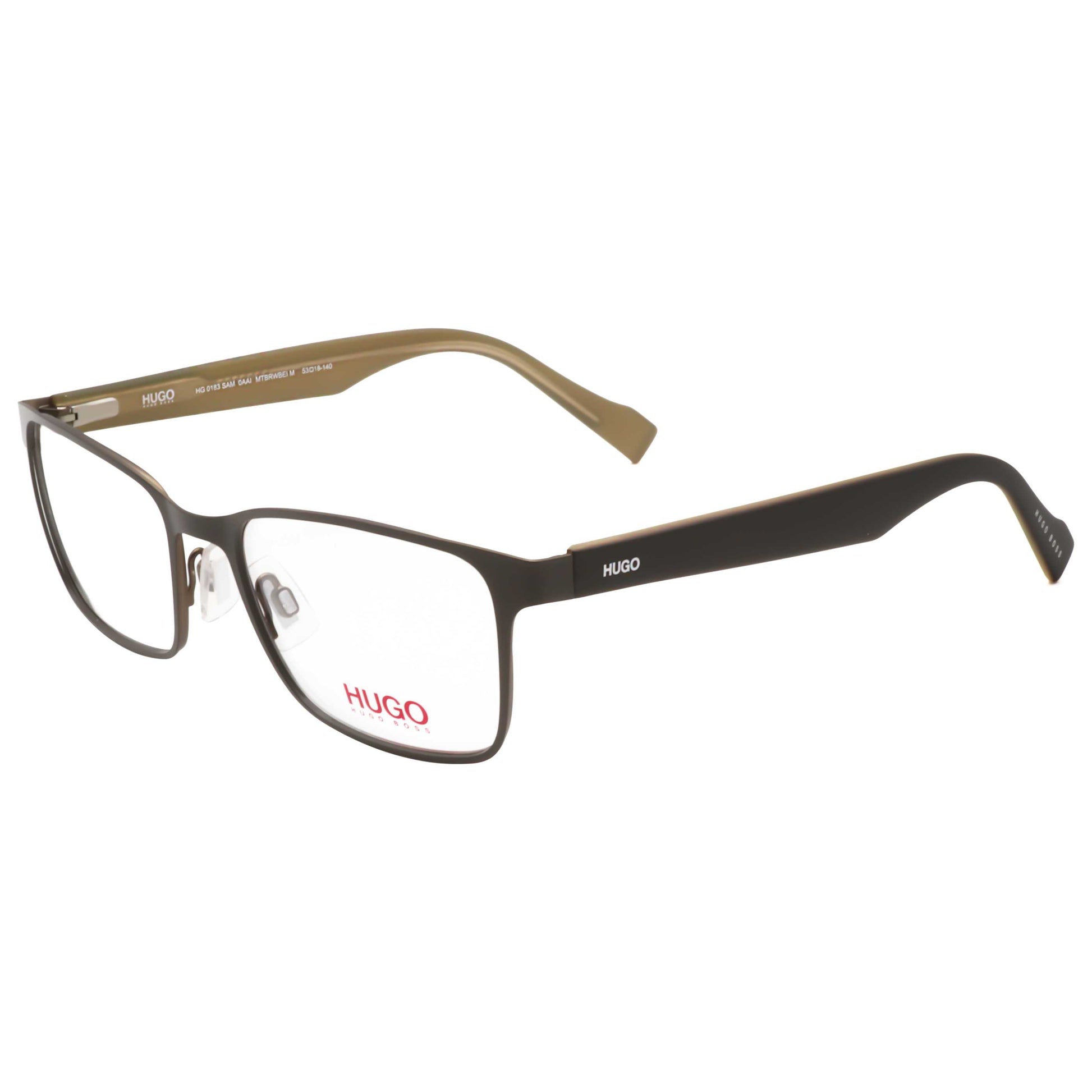 Front view of Hugo Boss Men's Opticals HG0183SAM-AAI-53
