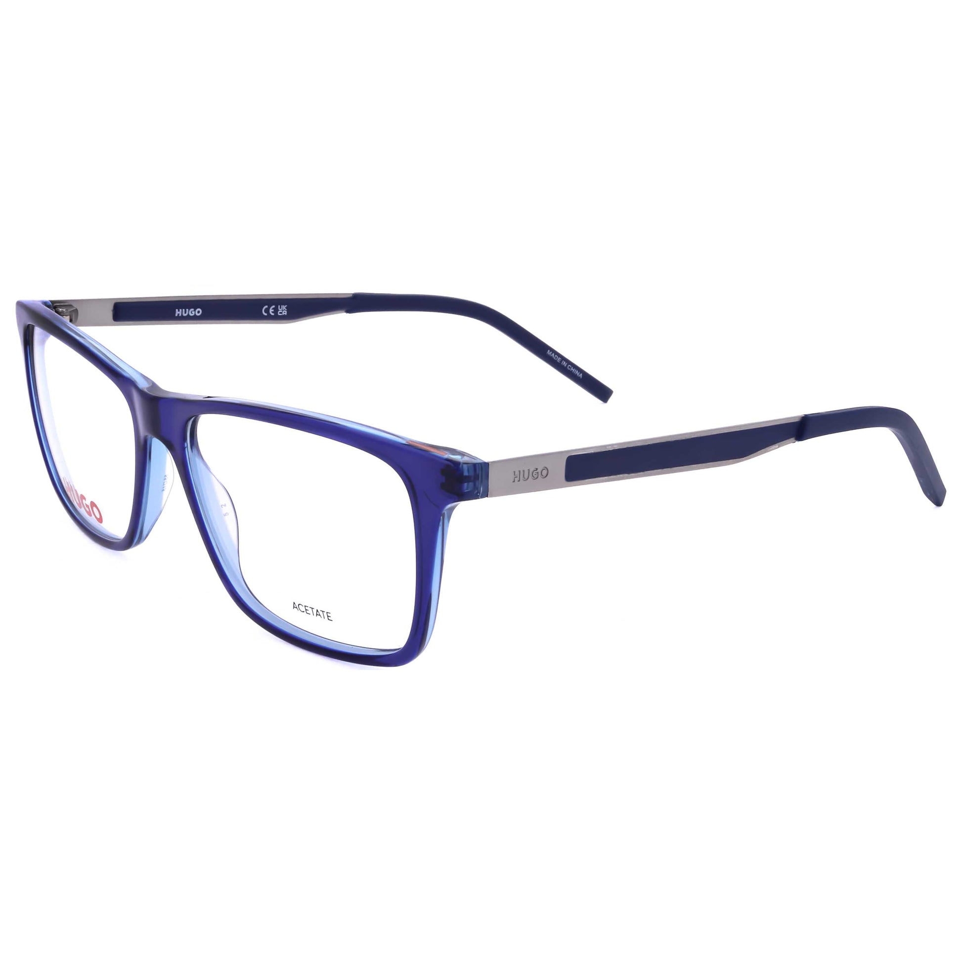 Front view of Hugo Boss Men's Eyeglasses HG1140-ZX9-55