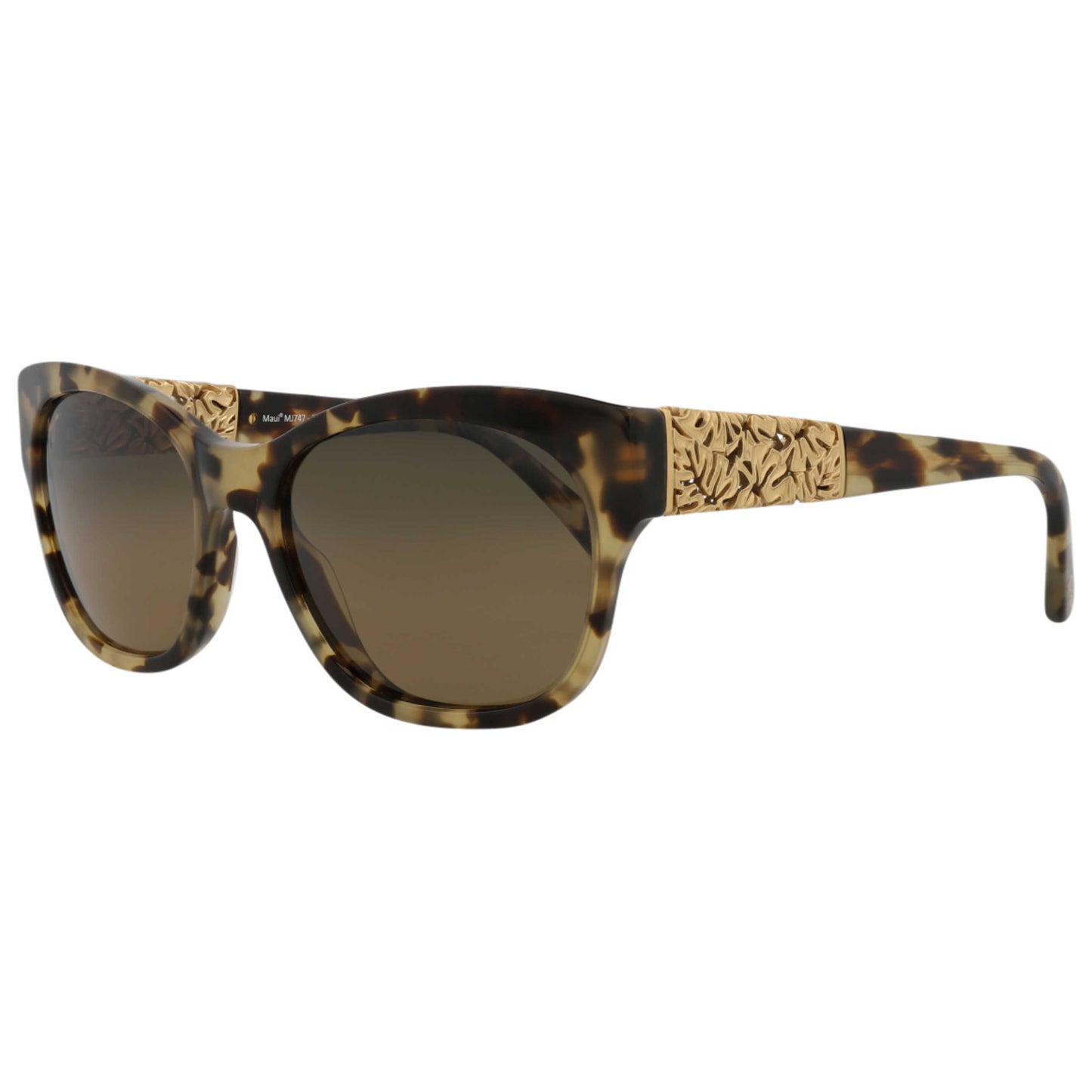 Front view of Maui Jim Fashion Women's Sunglasses HS747-21B