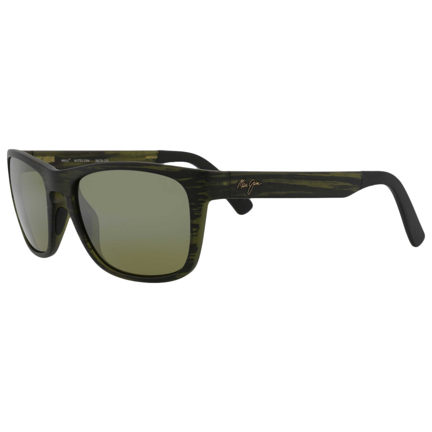 Front view of Maui Jim Core Unisex Sunglasses HT755-15M