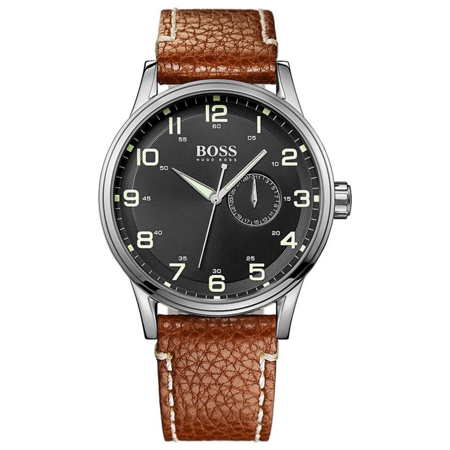 Front view of Hugo Boss Aeroliner Men's Quartz Watch HUGO1512723