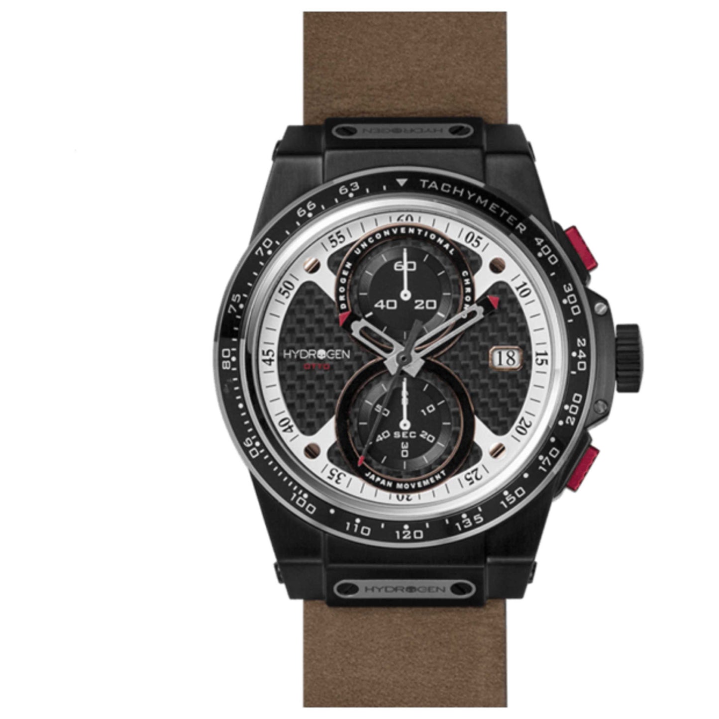 Front view of Hydrogen Otto Chrono Men's Quartz Watch HW514402