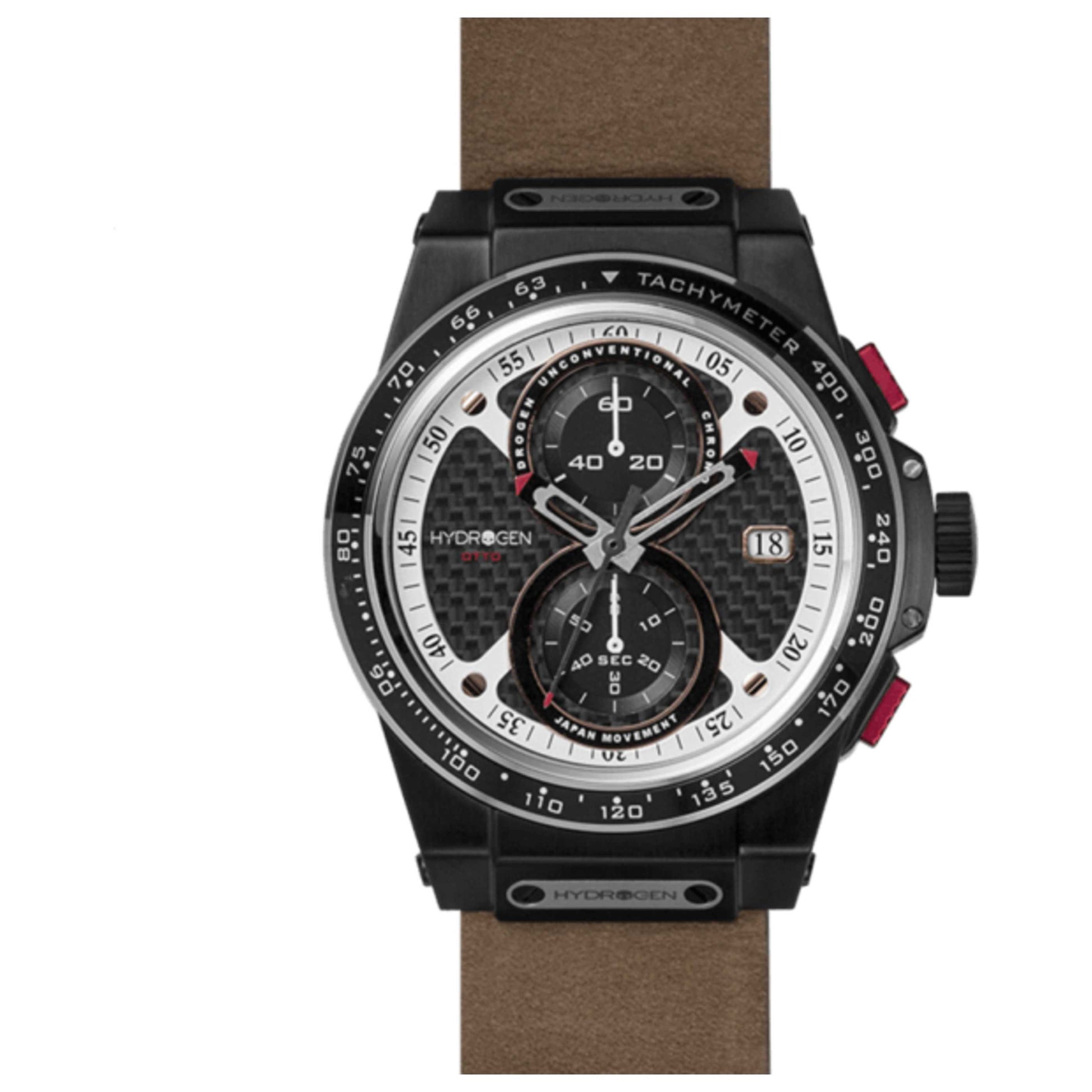 Front view of Hydrogen Otto Chrono Men's Quartz Watch HW514402