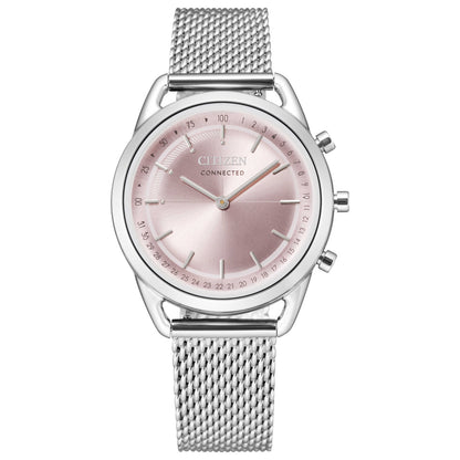 Front view of Citizen Connected Solar Powered Quartz Eco-Drive Watch HX0000-59X