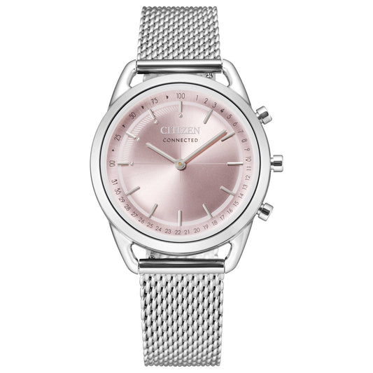 Front view of Citizen Connected Solar Powered Quartz Eco-Drive Watch HX0000-59X