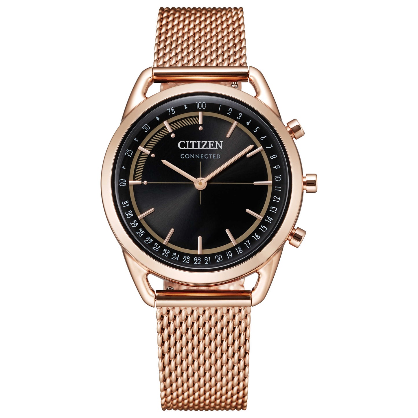 Front view of Citizen Connected Women's Quartz Watch HX0003-51E