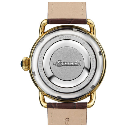 Back view of Ingersoll New England Men's Quartz Watch I00803