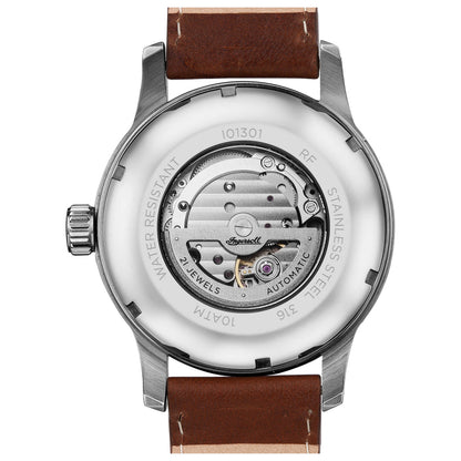Back view of Ingersoll Hatton Men's Automatic Watch I01301