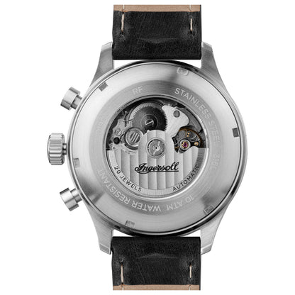Back view of Ingersoll Bateman Men's Automatic Watch I01903