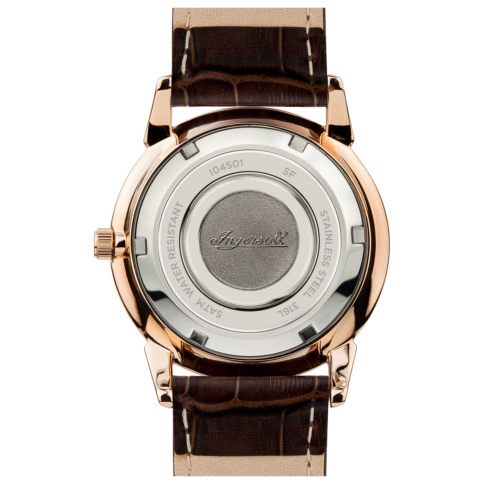 Back view of Ingersoll Howard Men's Quartz Watch I04501