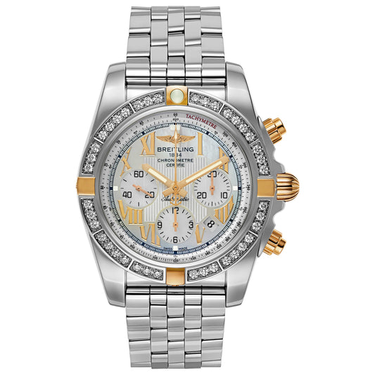 Front view of Breitling Men's Automatic Watch IB011053-A693-375A