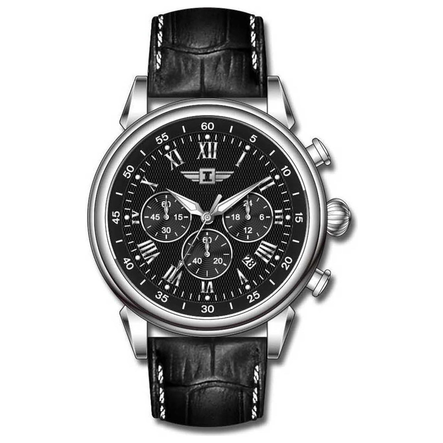 Front view of Invicta I By Invicta Men's Quartz Watch IBI-90242-001