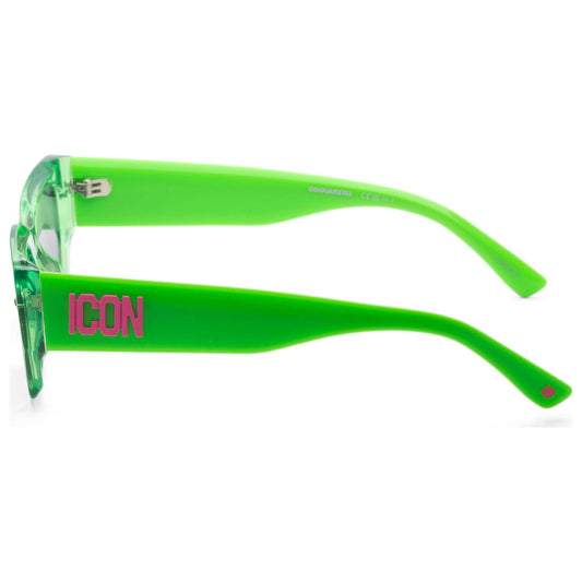 Left view of Dsquared2 Women's Sunglasses ICON0017-S-6FZ-53