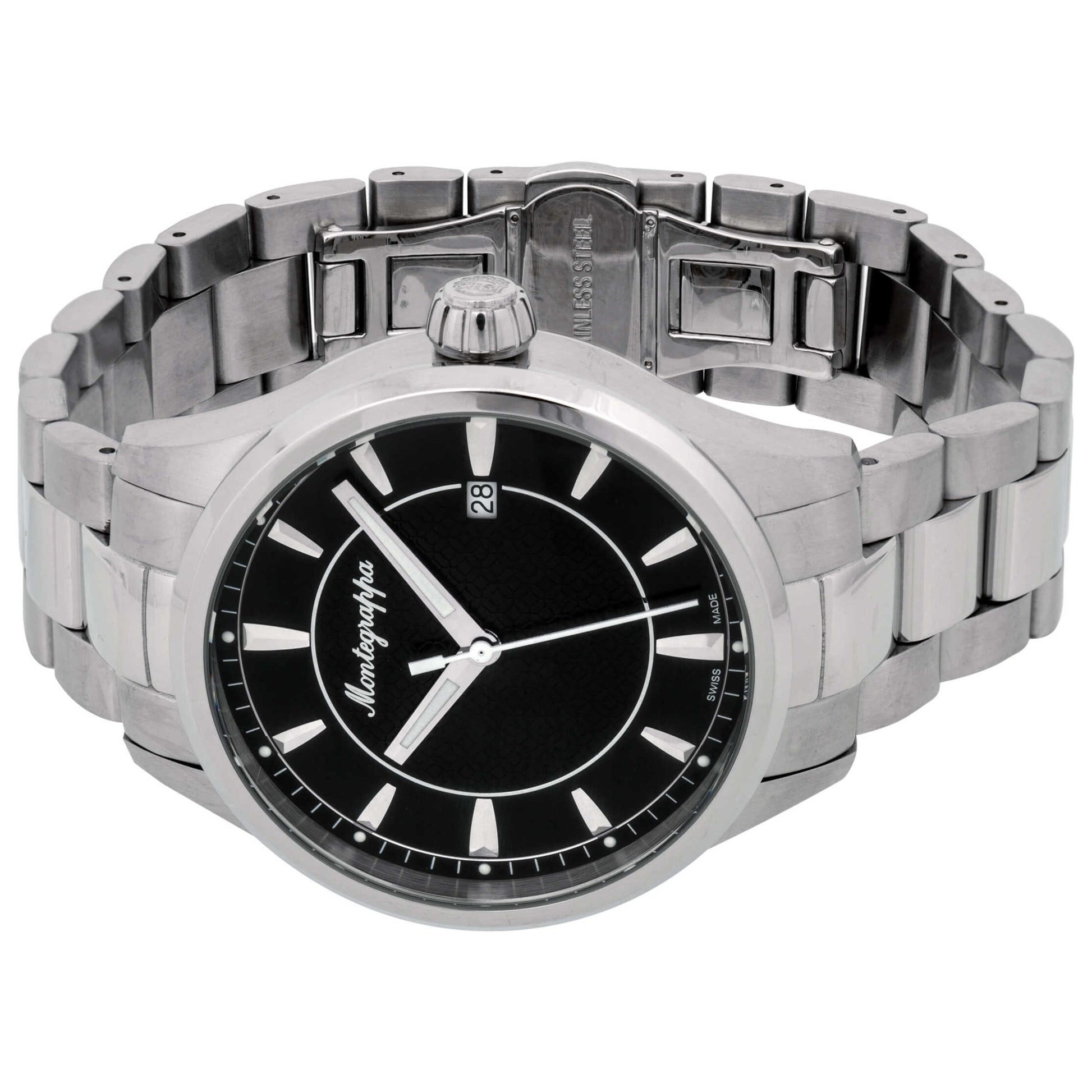 Back view of Montegrappa Fortuna Men's Quartz Watch IDFOWAIC