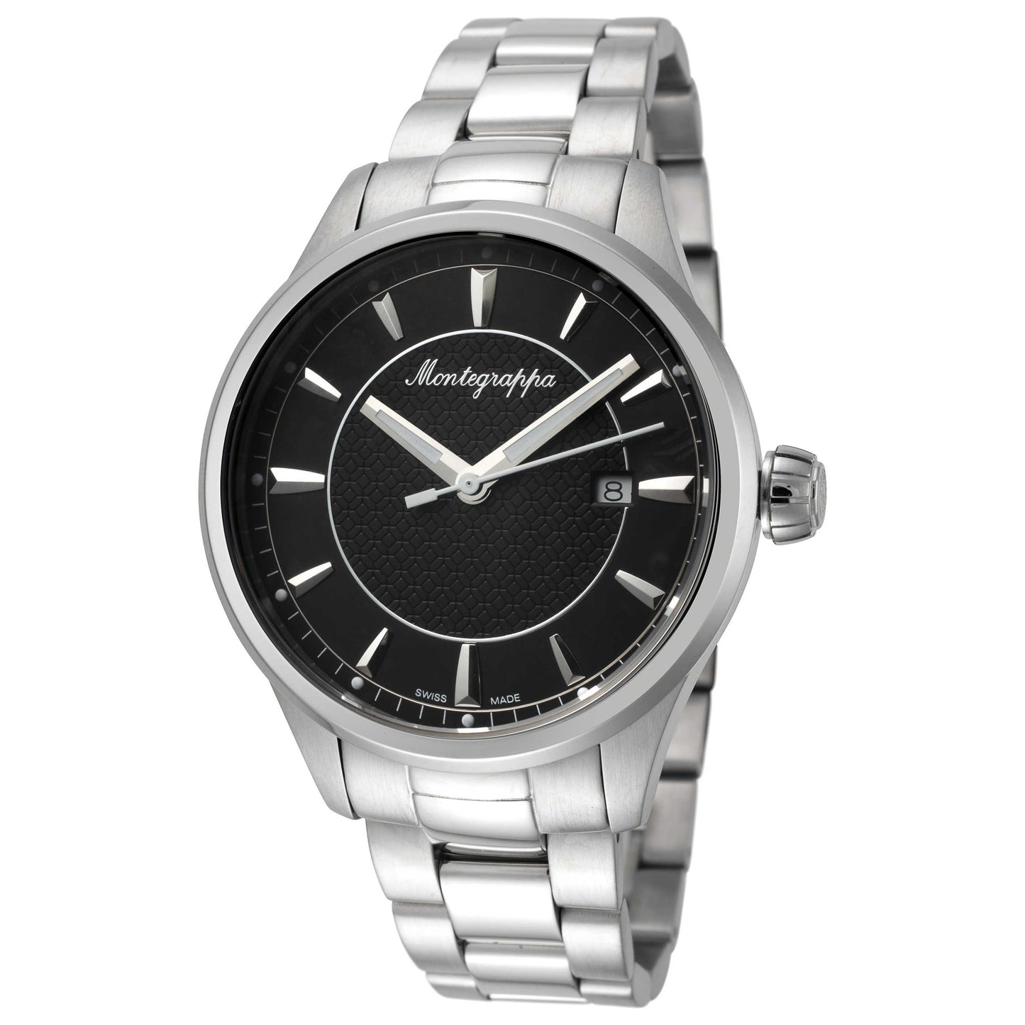 Front view of Montegrappa Fortuna Men's Quartz Watch IDFOWAIC