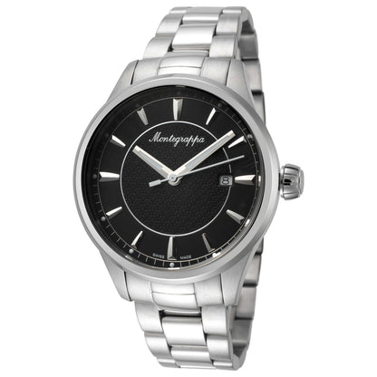 Front view of Montegrappa Fortuna Men's Quartz Watch IDFOWAIC