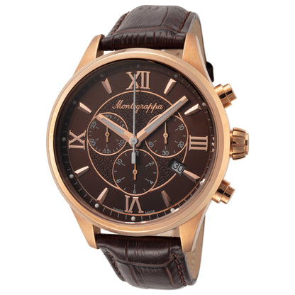 Front view of Montegrappa Fortuna Men's Quartz Watch IDFOWCMM