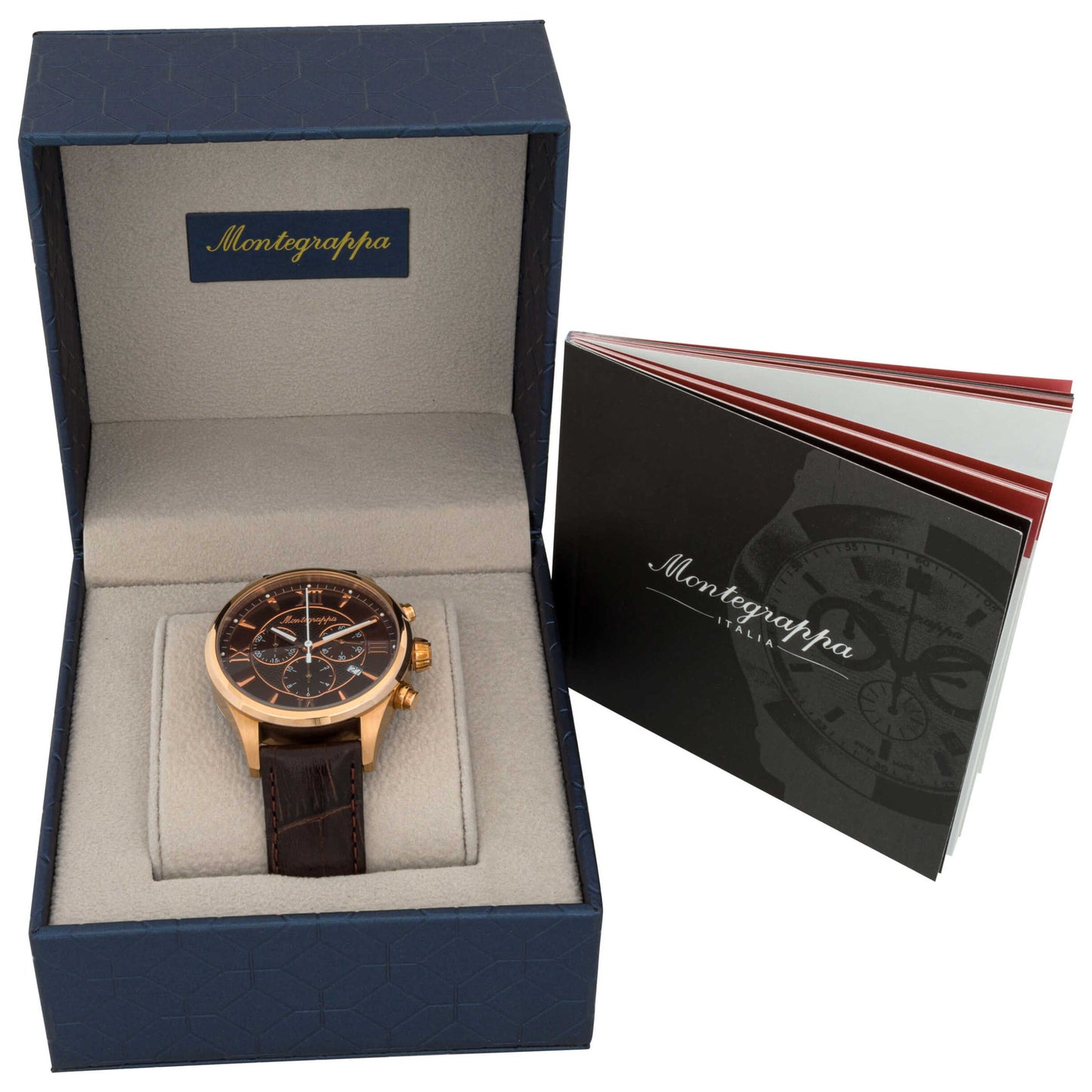 Left view of Montegrappa Fortuna Men's Quartz Watch IDFOWCMM