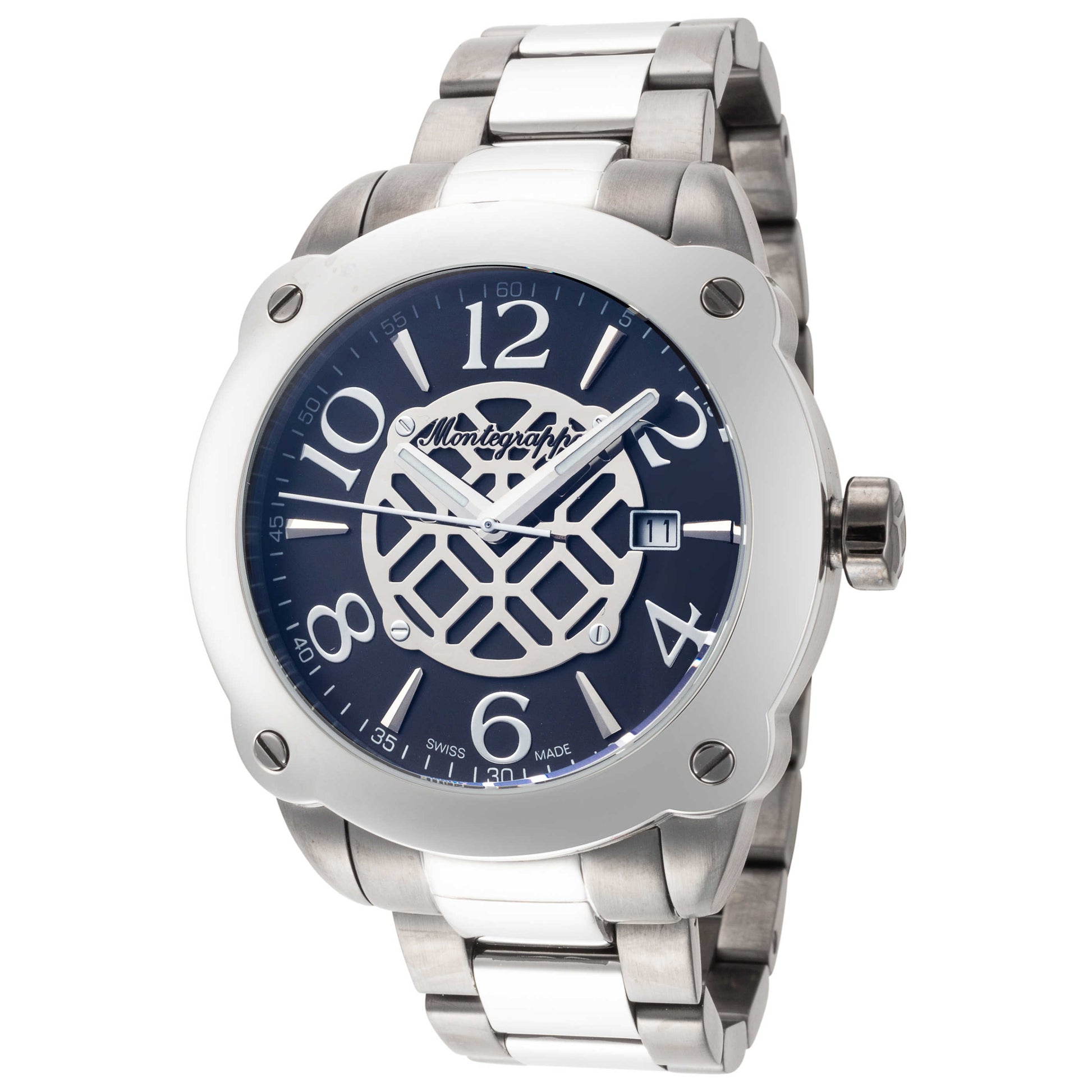 Front view of Montegrappa Filigree Men's Quartz Watch IDOMWAIL