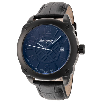 Front view of Montegrappa Filigree Men's Quartz Watch IDOMWALC