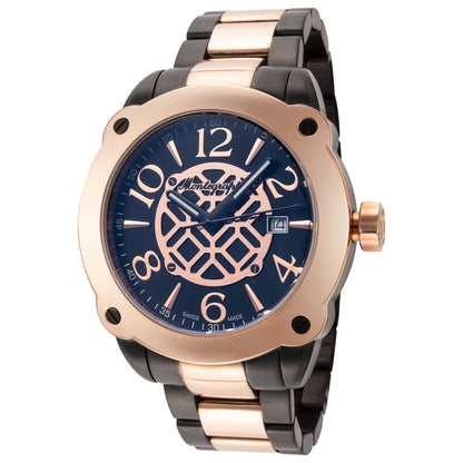 Front view of Montegrappa Filigree Men's Quartz Watch IDOMWARL