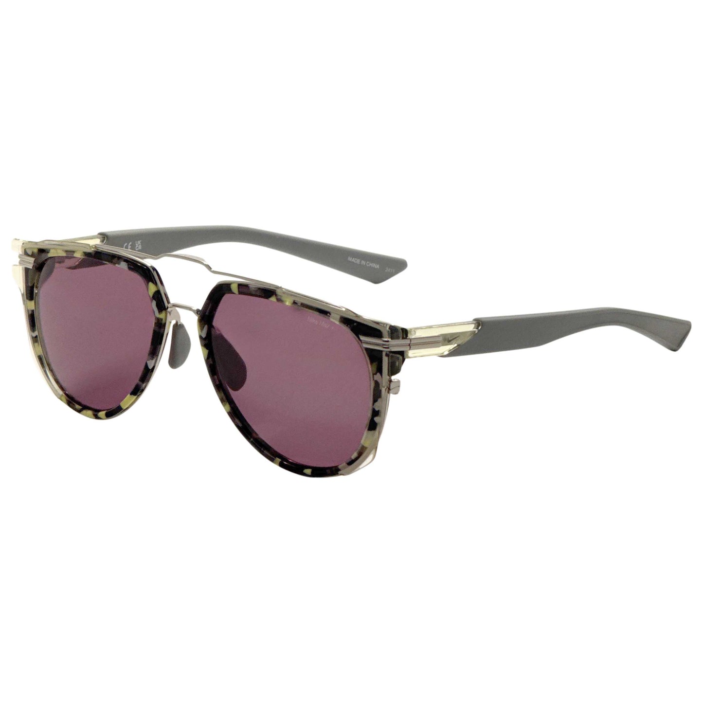 Front view of Nike Electric Daze Unisex Sunglasses IF1009X-700-56
