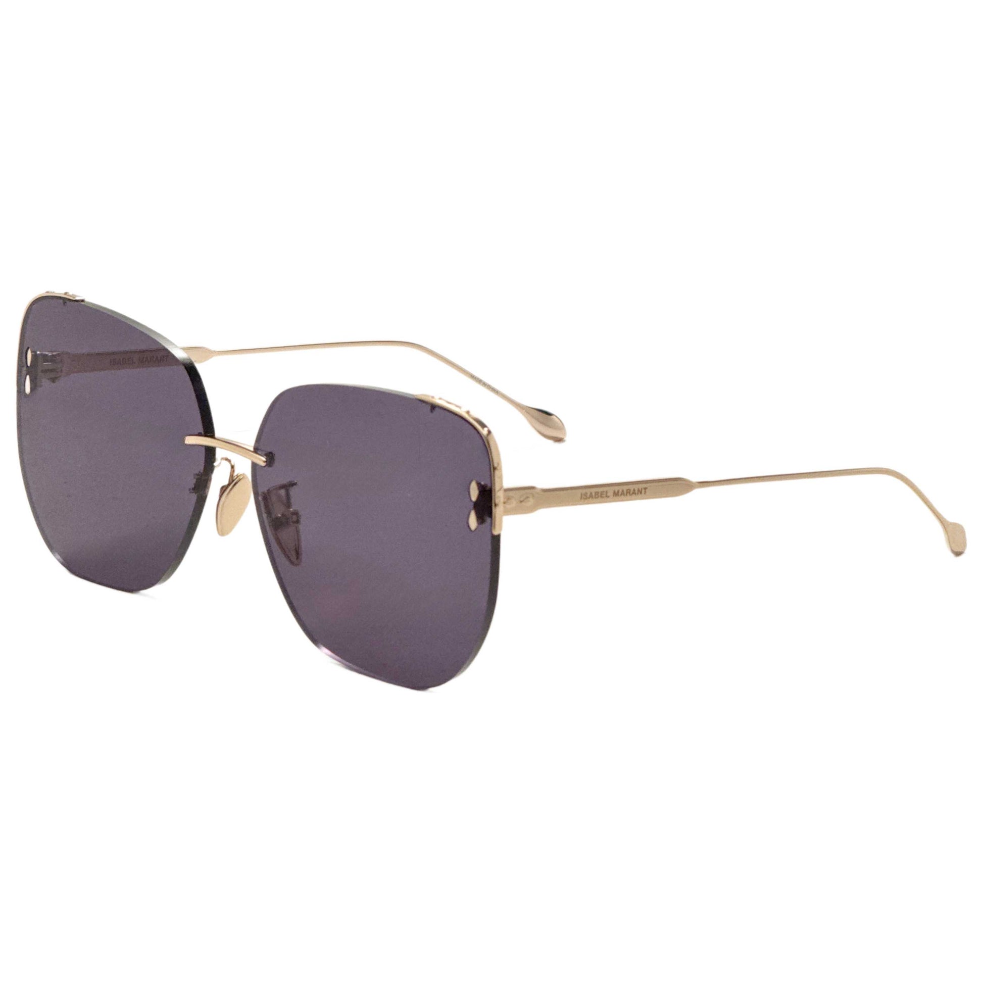 Front view of Isabel Marant Women's Sunglasses IM0082-S-000-65-BRW