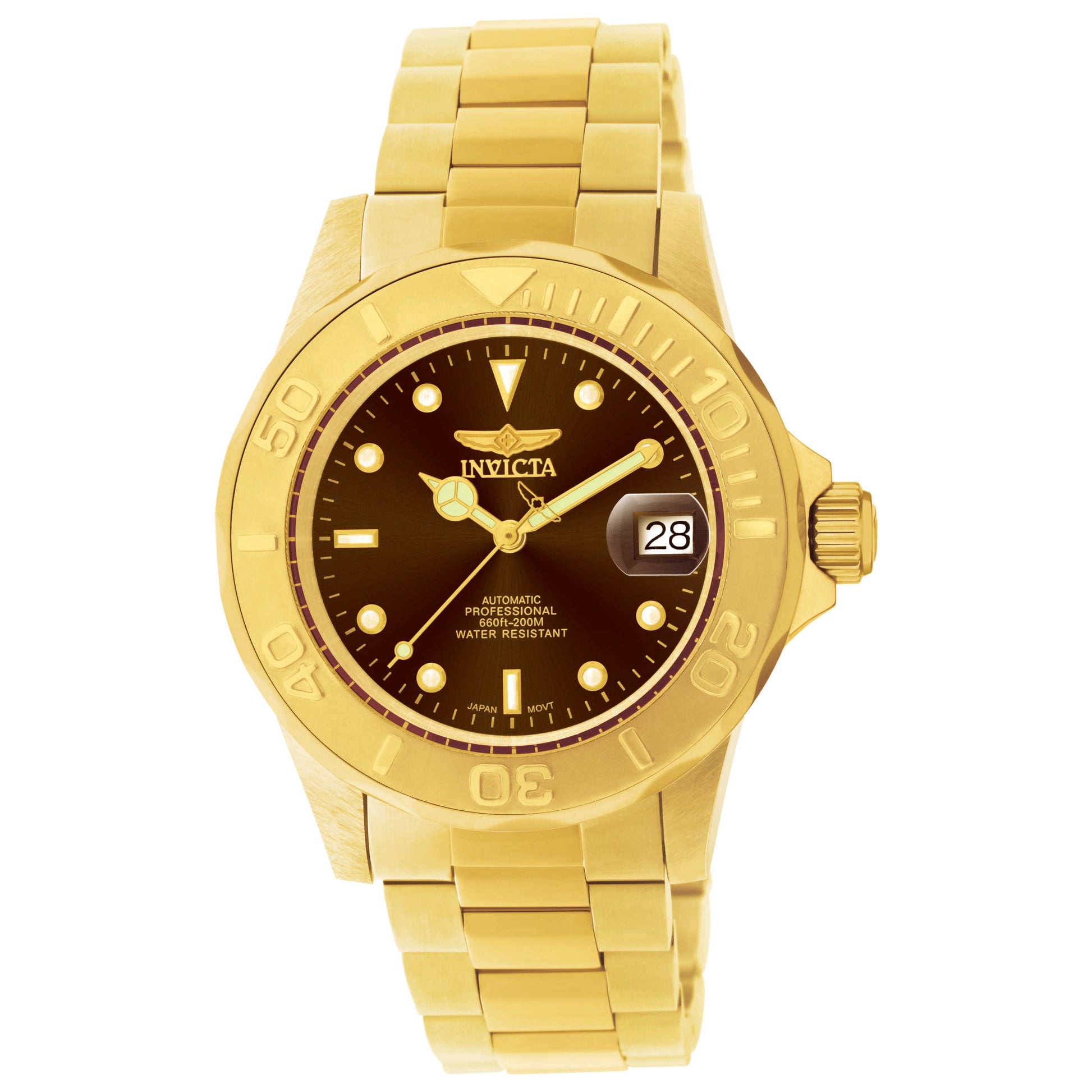Front view of Invicta Pro Diver Men's Automatic Watch IN-11240