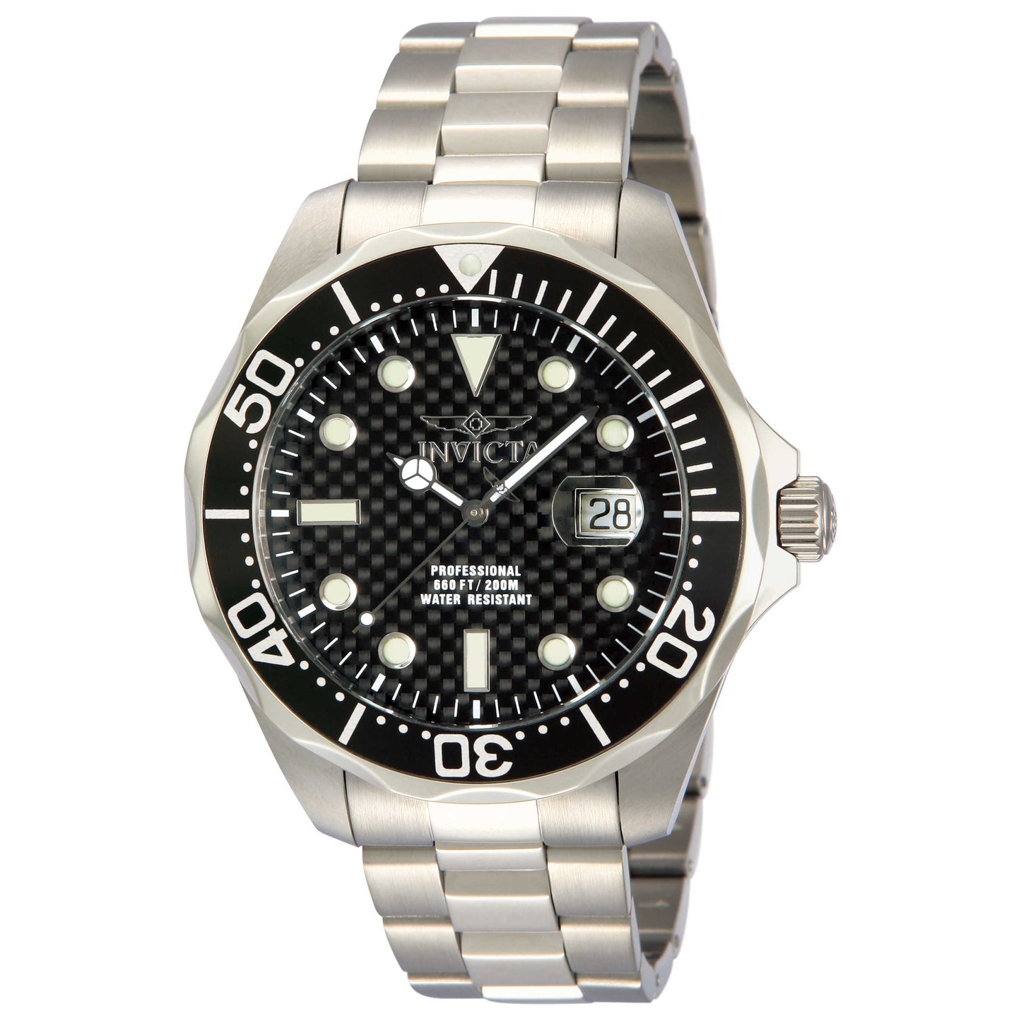 Front view of Invicta Pro Diver Men's Quartz Watch IN-12562
