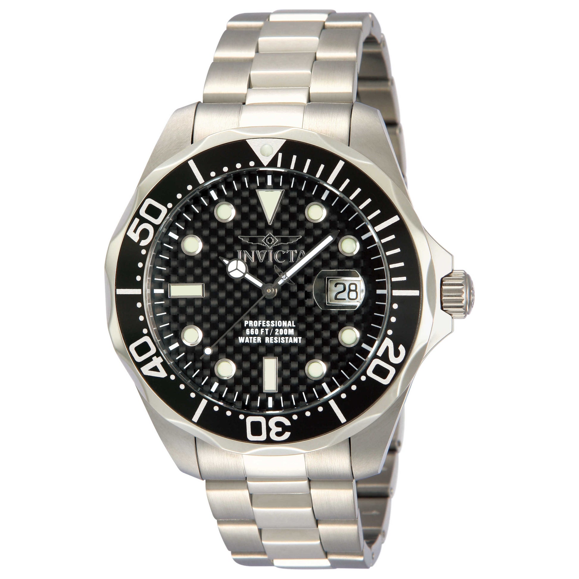 Front view of Invicta Pro Diver Men's Quartz Watch IN-12562