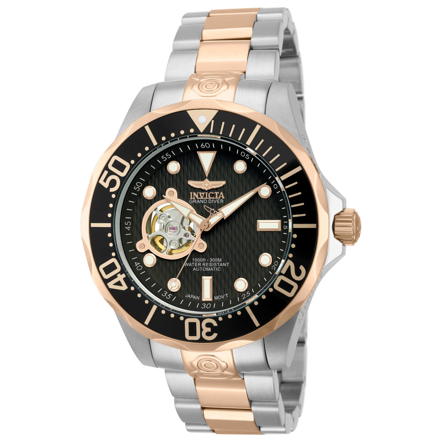 Front view of Invicta Pro Diver Men's Automatic Watch IN-13708