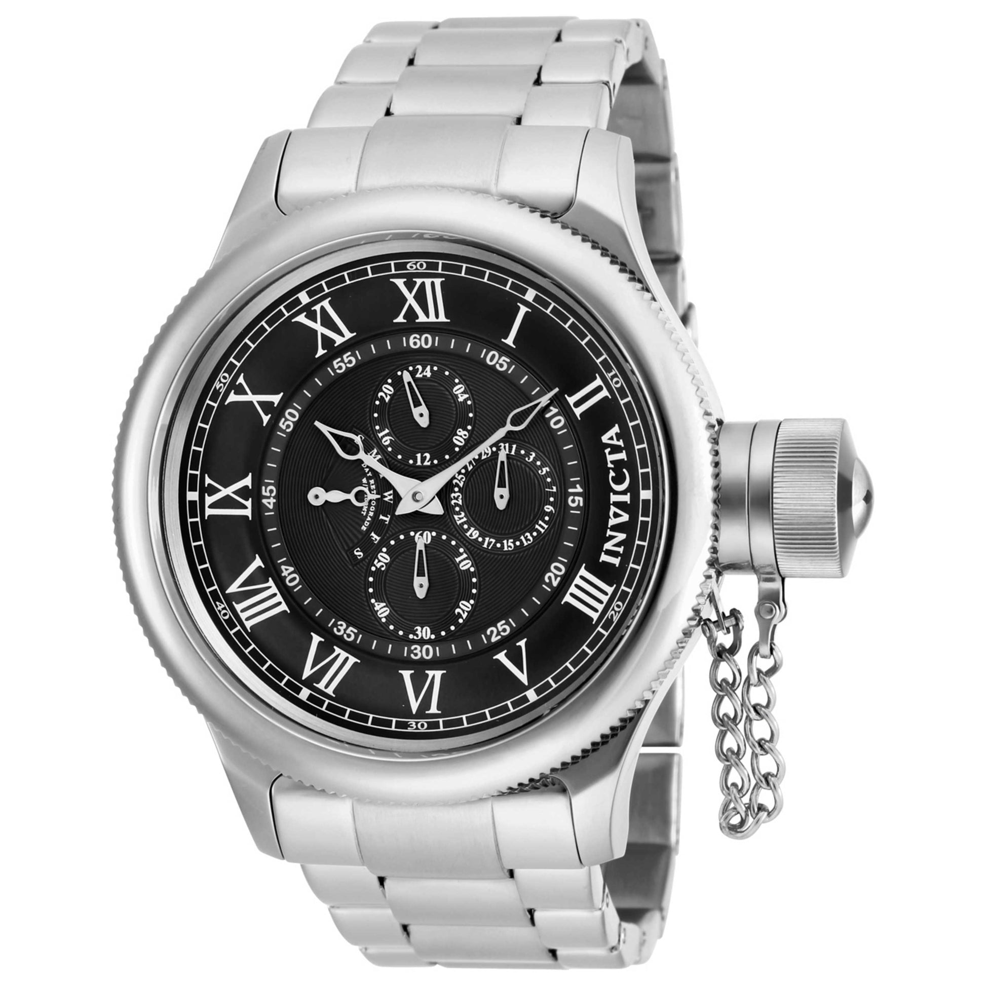 Front view of Invicta Russian Diver Men's Quartz Watch IN-17664