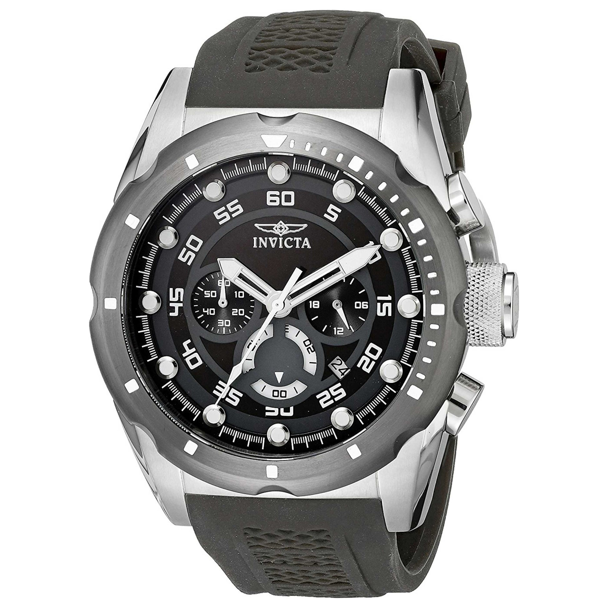 Front view of Invicta Speedway Men's Japanese Quartz (Battery-Powered) Watch IN-20311