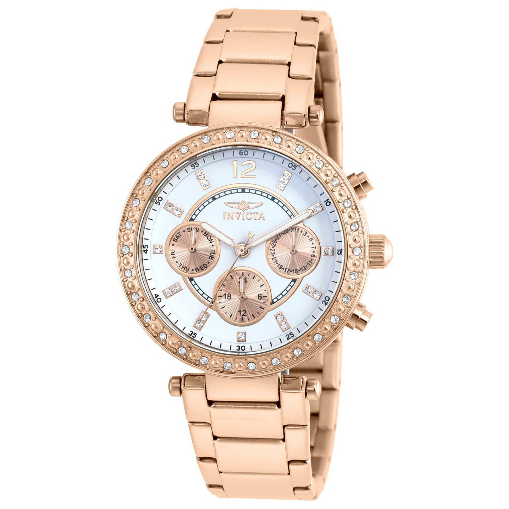 Front view of Invicta Angel Women's Quartz Watch IN-21558