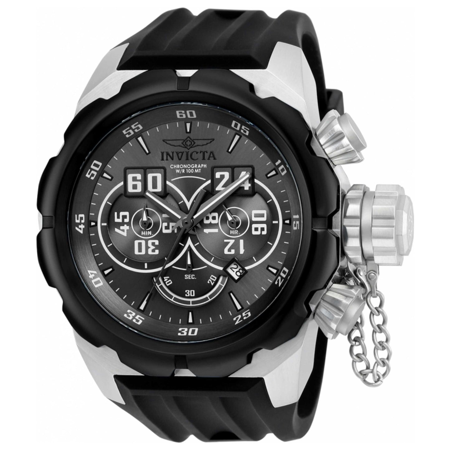 Front view of Invicta Russian Diver Men's Japanese Quartz (Battery-Powered) Watch IN-21629