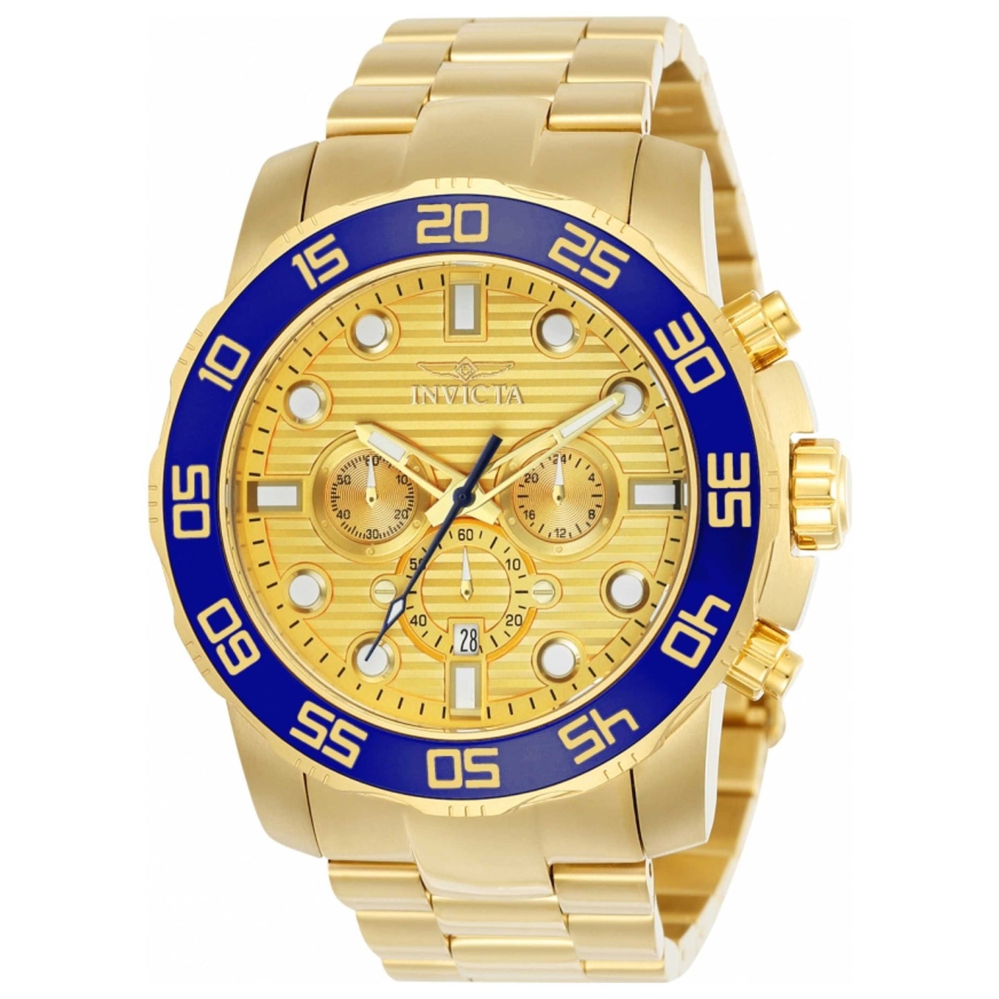 Front view of Invicta Pro Diver Men's Quartz Watch IN-22227